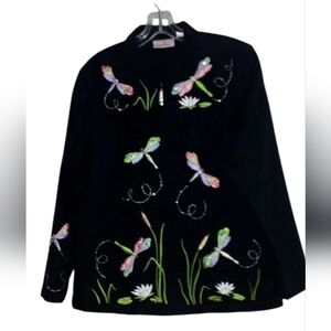 Quacker Factory embroidery jacket